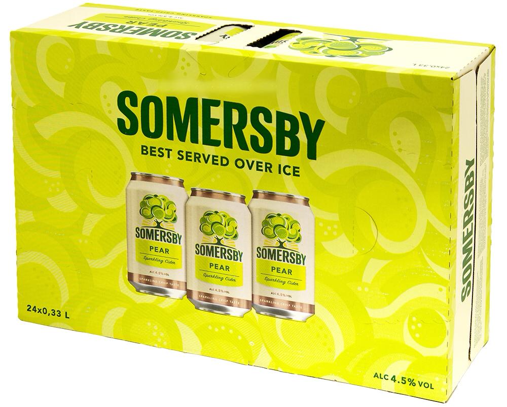 Somersby Pear 24x33cl 4,5%