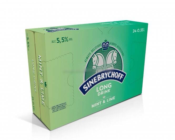 Sinebrychoff Mint & Lime 5,5% 24x33cl