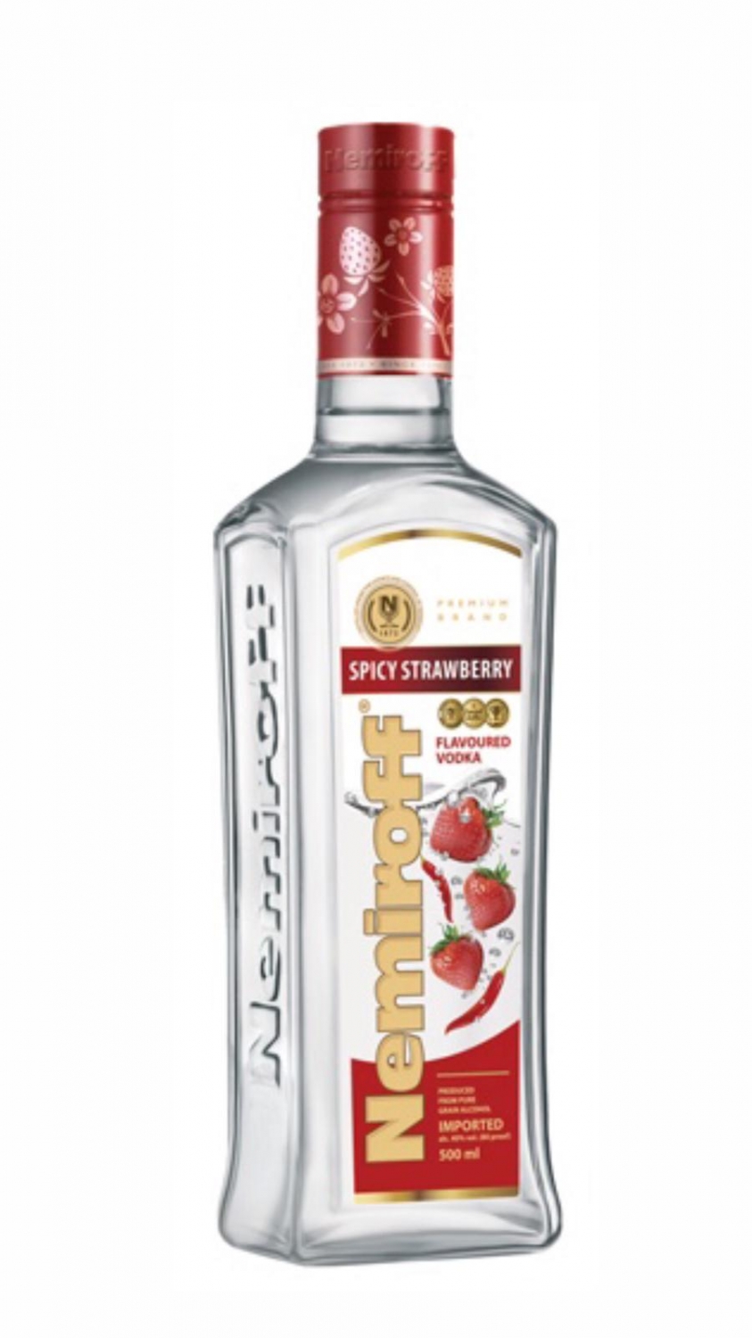 Nemiroff Spicy Strawberry 40% 50cl