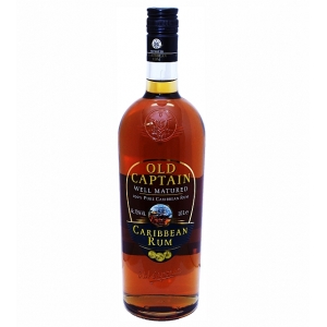 Old Captain Dark Caribbean Rum 37,5% 100cl