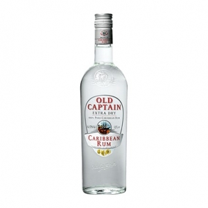 Old Captain White Caribbean Rum 37,5% 100cl