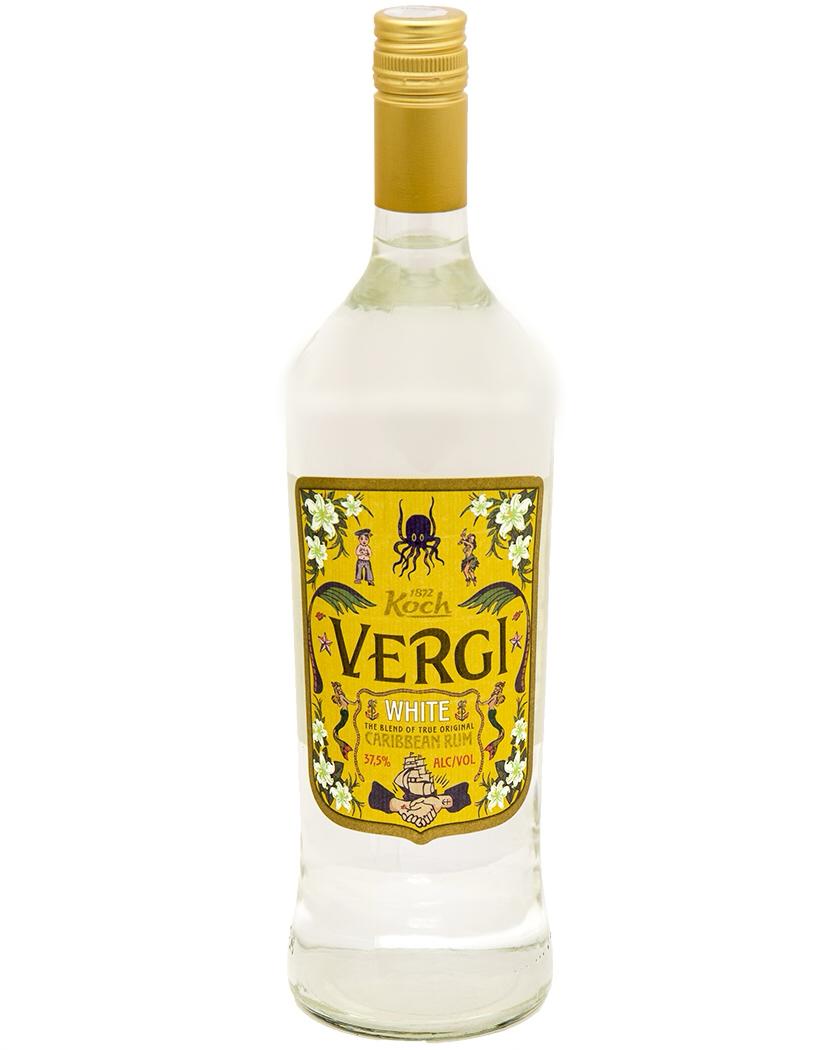 Vergi White Caribbean Rum 37,5% 70cl