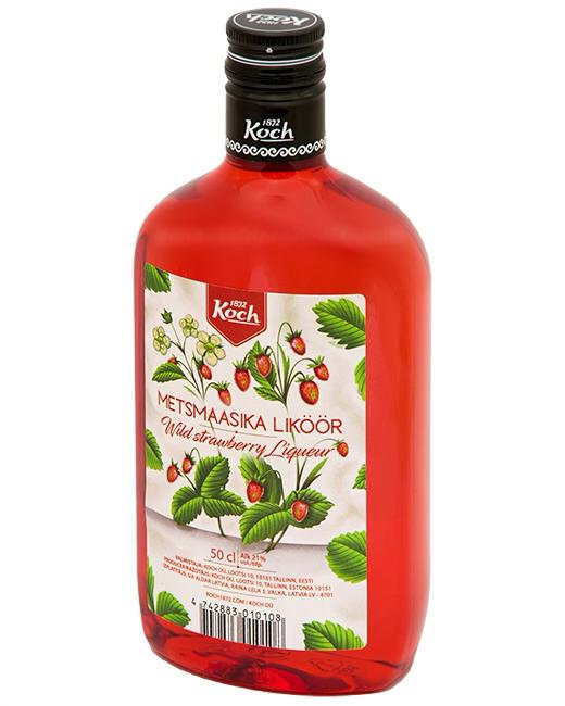 Kochi Wild Strawberry Liqueur 21% 50cl PET