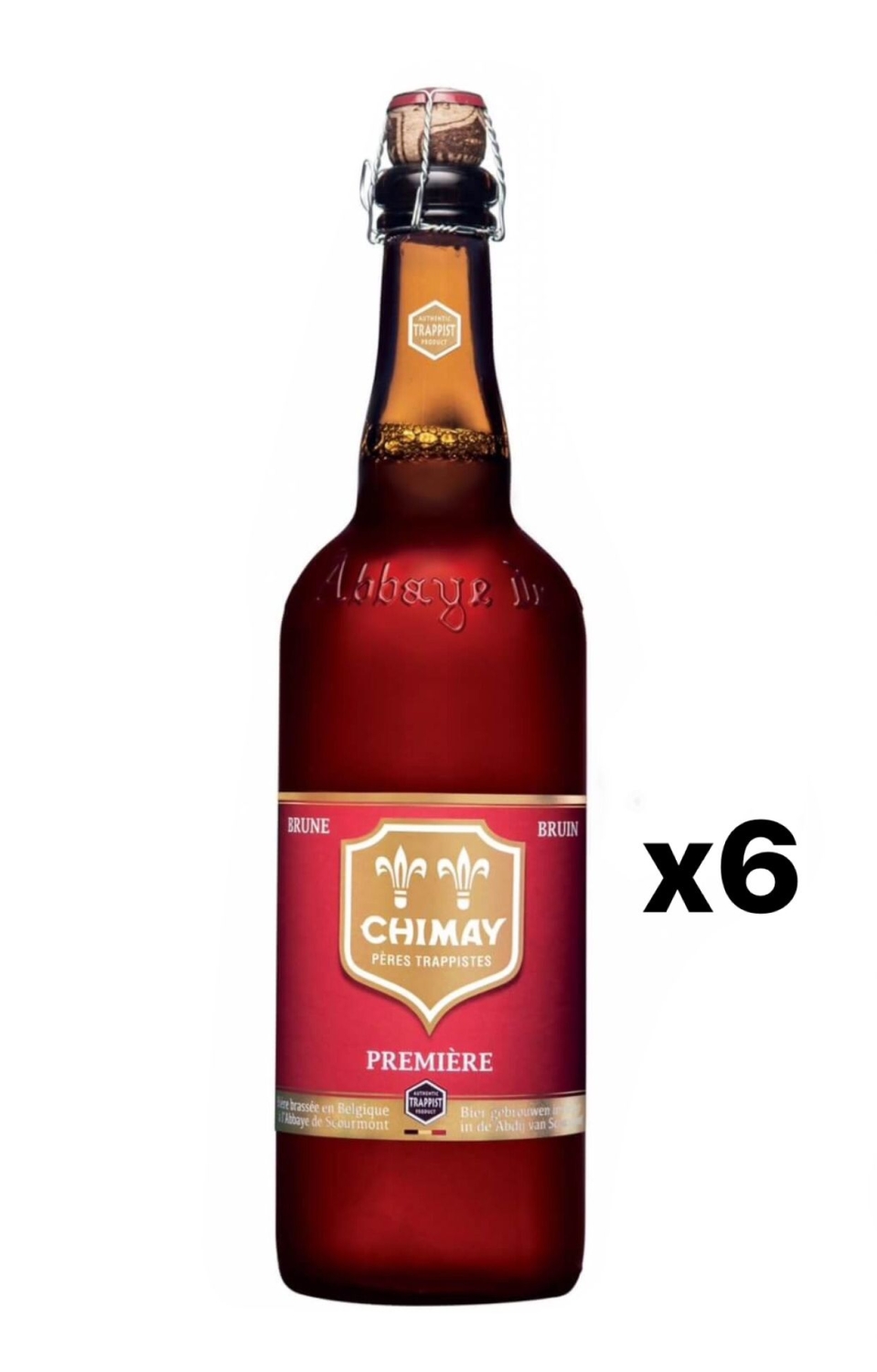 Chimay Trappist Red Label 7% 12x75cl