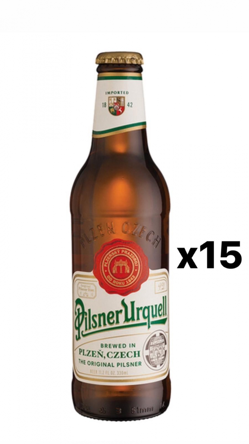 Pilsner Urquell 4,4% 15x50cl