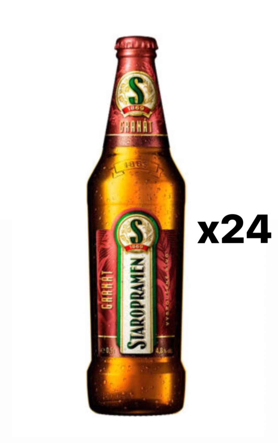 Staropramen Granat 4,8% 24x33cl bottle