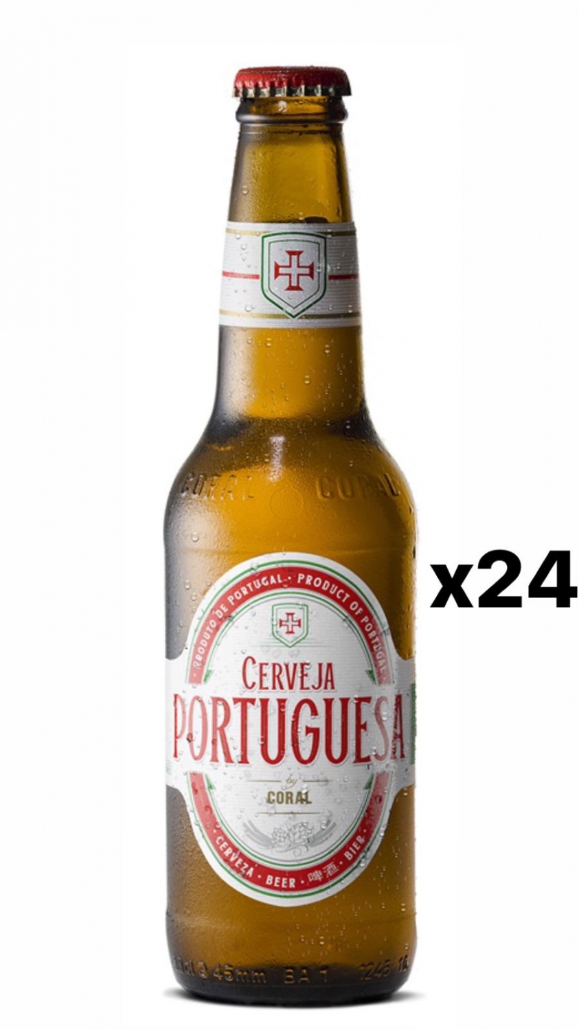 Coral Portugesa Beer 4.5% 24x33cl