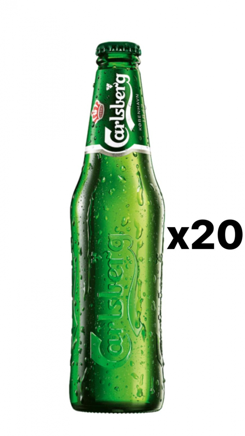 Carlsberg 5,0% 20x50cl glassbottle