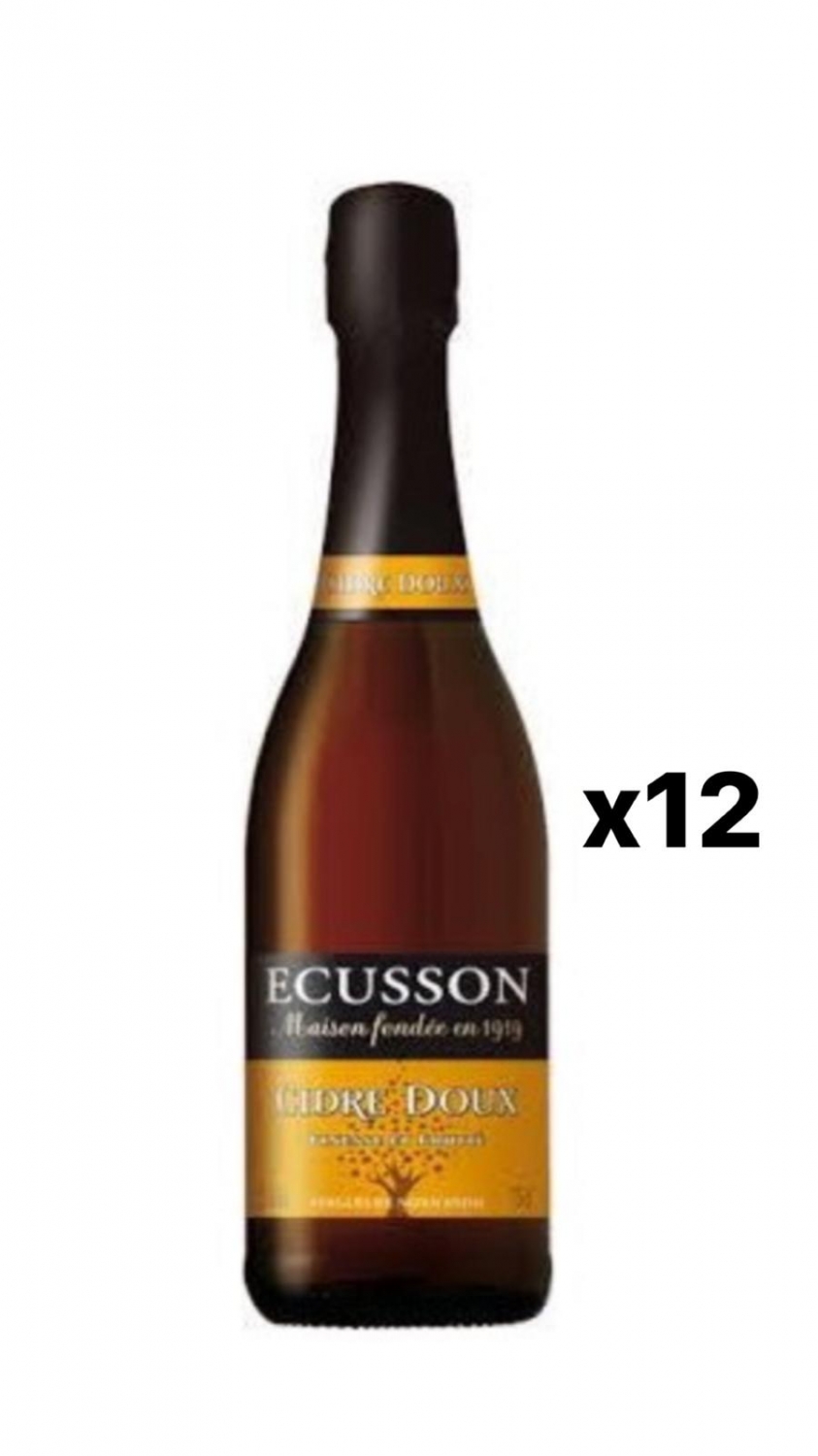 Ecusson Doux  2,5% 12x75cl