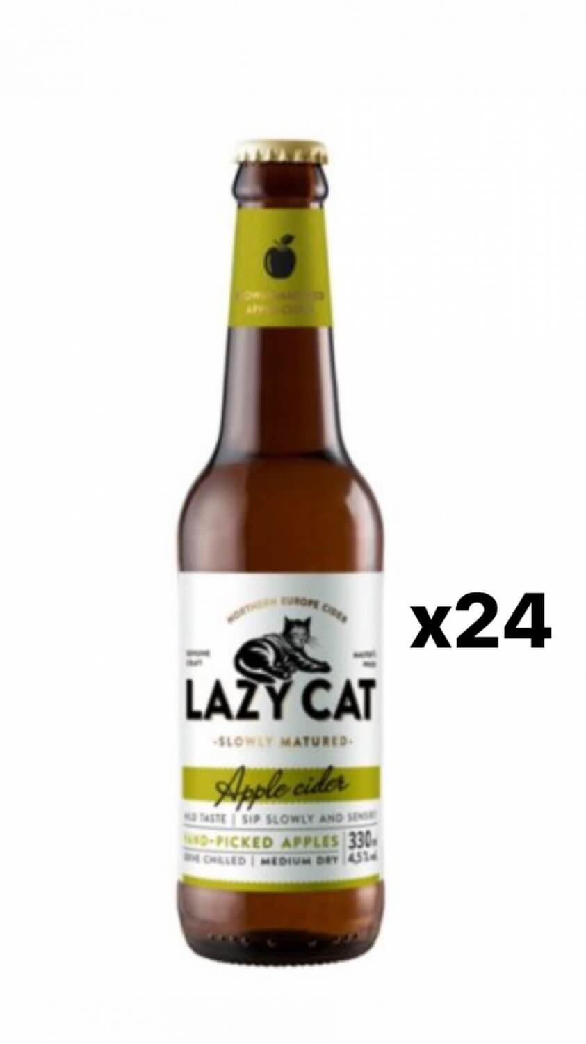 Lazy Cat Apple 4.5% 24x33cl