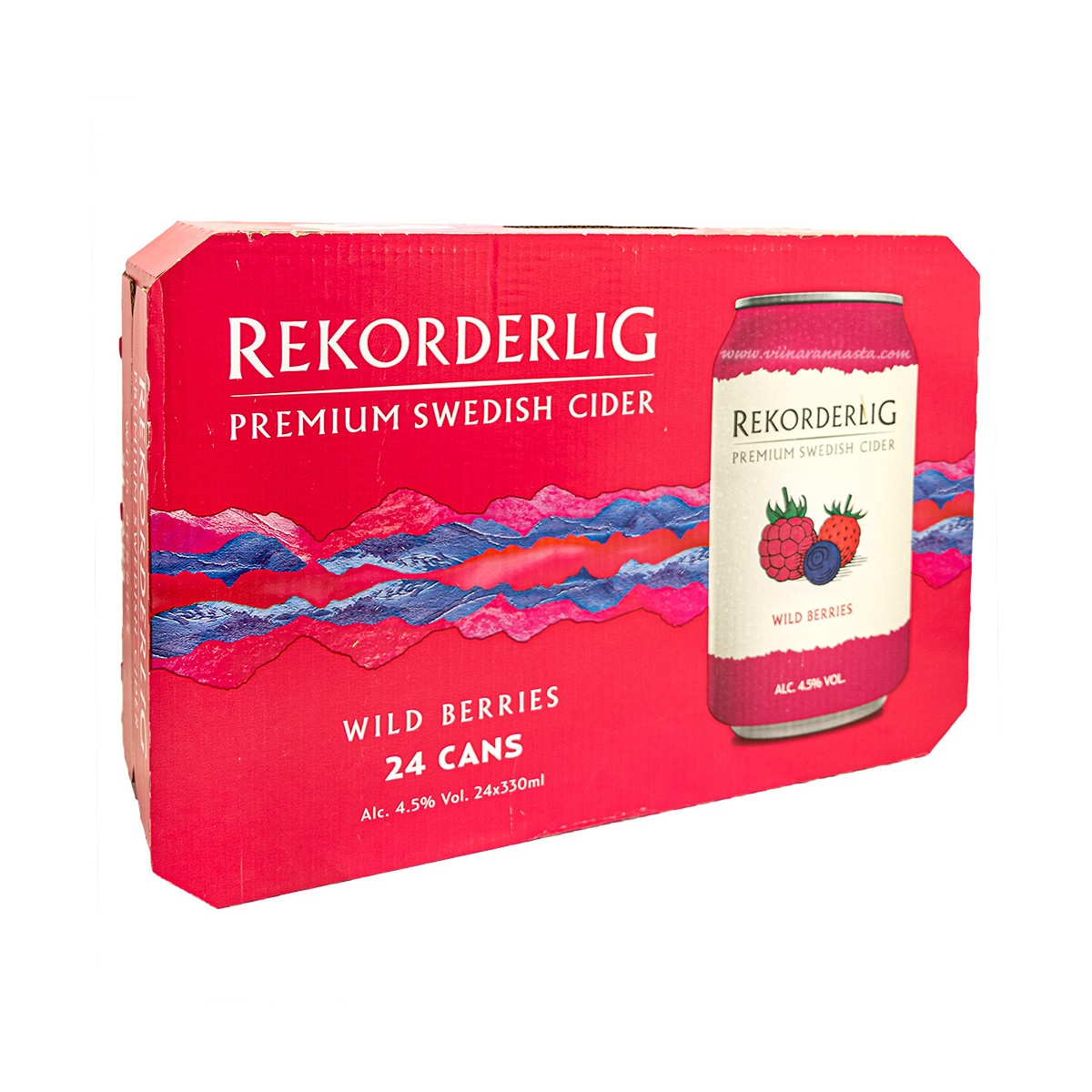 Rekorderlig Wild berries 4,5% 24x33cl