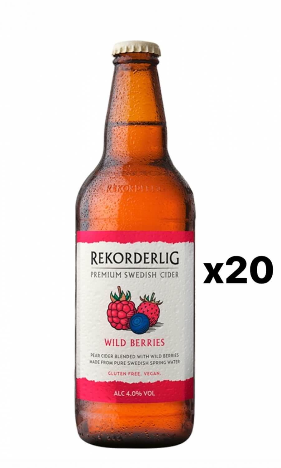 Rekorderlig Wild berries 4,5% 20x50cl