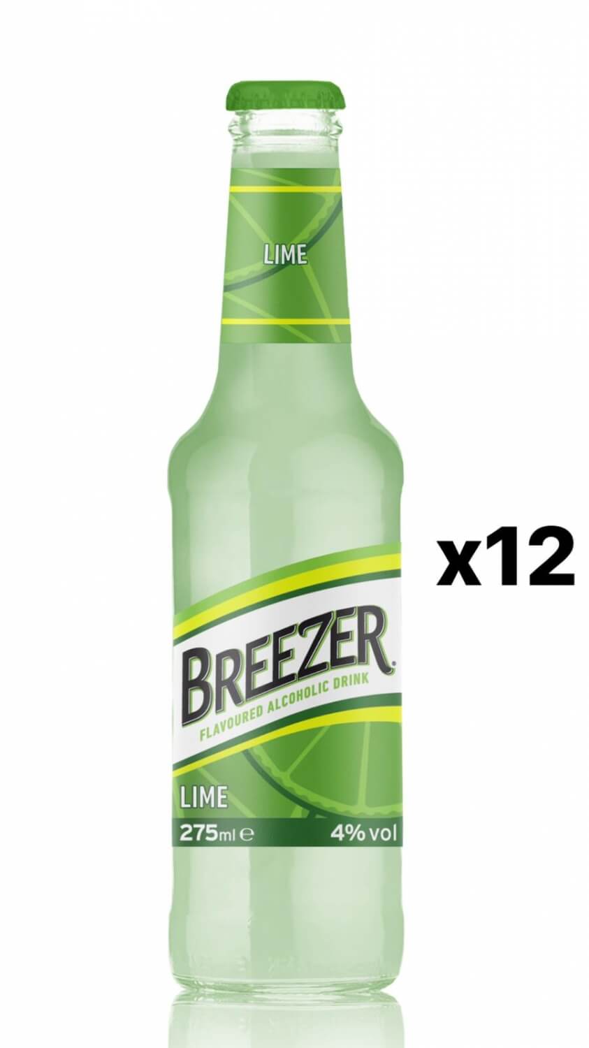Bacardi Breezer Lime  4% 12x27,5cl