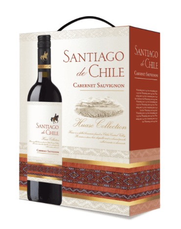Santiago de Chile Cabernet Sauvignon 13% 3L