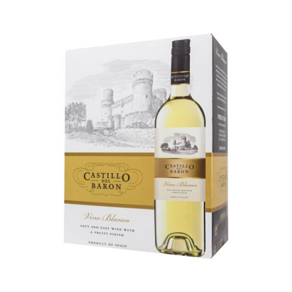Castillo Del Baron Medium Sweet WHITE10% 3L