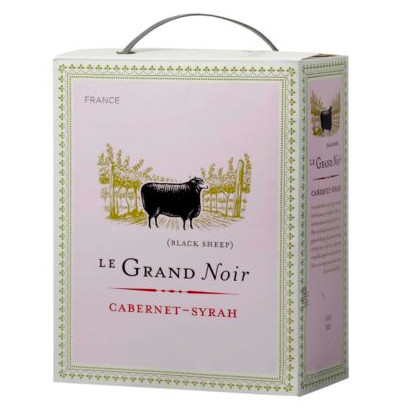 Le Grand Noir Cabernet Syrah 3L 13%