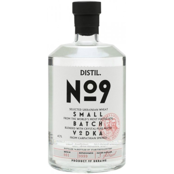 Small Batch Vodka No9, 40% 100cl