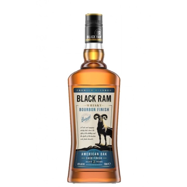 Black Ram Bourbon Cask Finish 40% 100cl