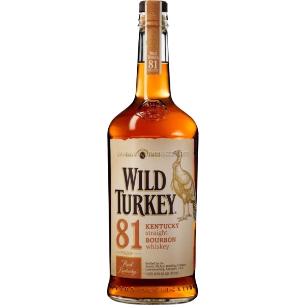 Wild Turkey 81 Proof 40,5% 70cl
