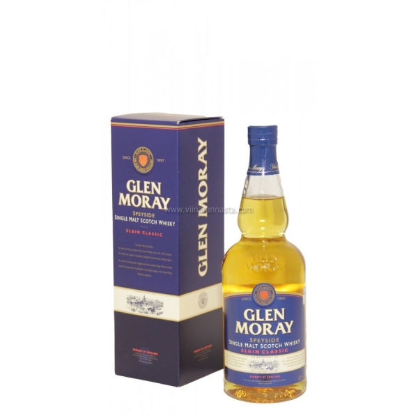 Glen Moray Classic Single Malt 40% 70cl