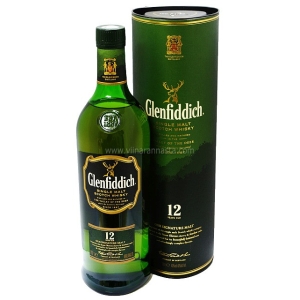 Glenfiddich Single Malt 12YO 40% 100cl