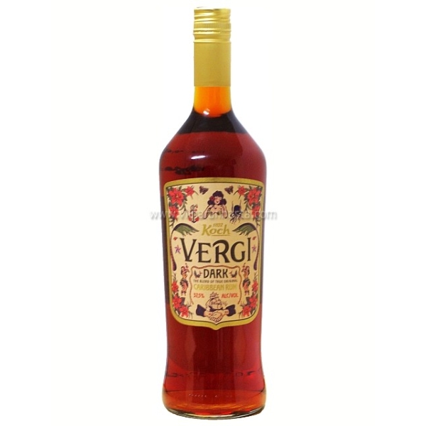 Vergi Rum Dark 37,5% 100cl
