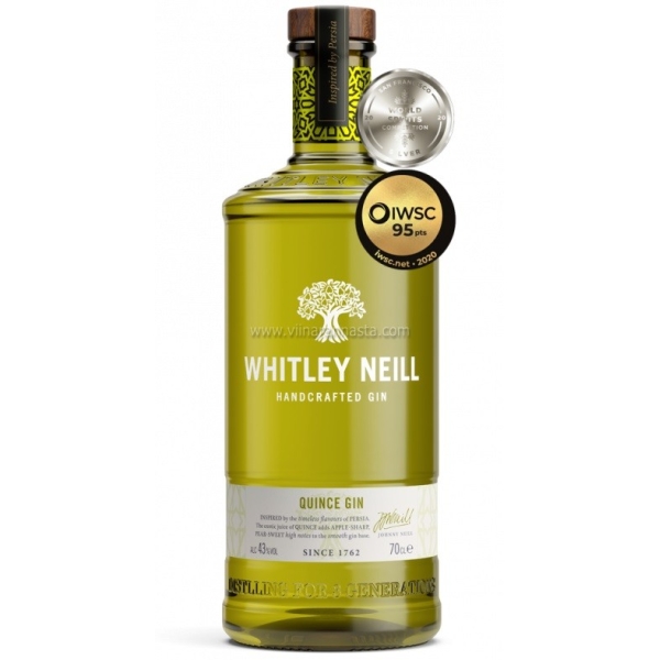 Whitley Neill Quince 43% 70cl