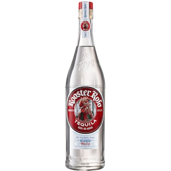 Rooster Rojo Blanco 100% Agave 38% 70cl