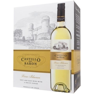 Castillo del Baron Vino Blanco 10% 300cl