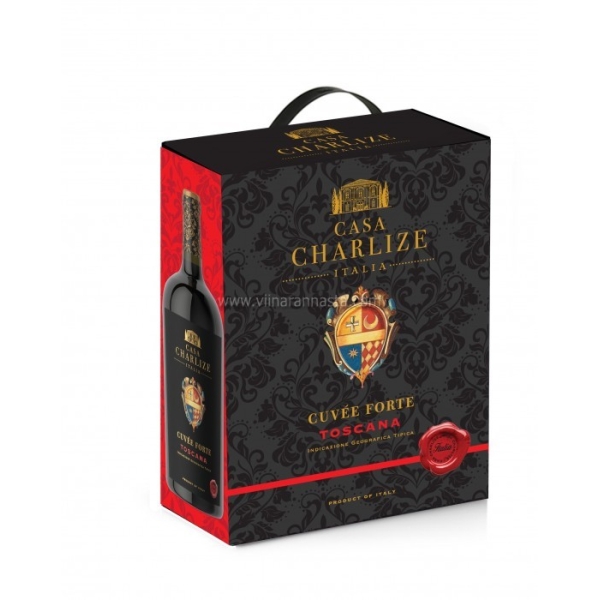 Casa Charlize  Cuvee Forte Toscana Rosso 13.5% 300c